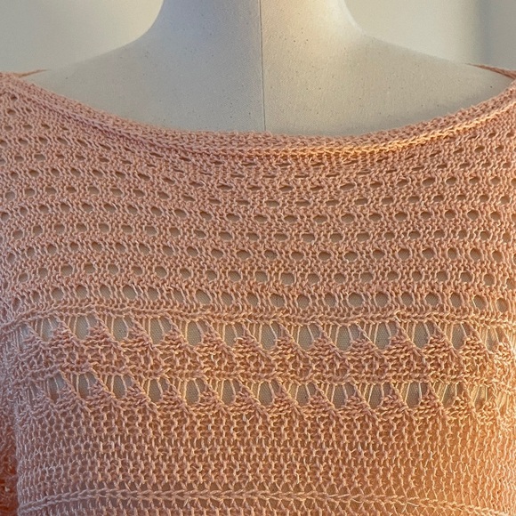 *NWOT* Cato Pale Pink Knit Long Sleeve Sweater | Size 18/20W - Picture 2 of 5